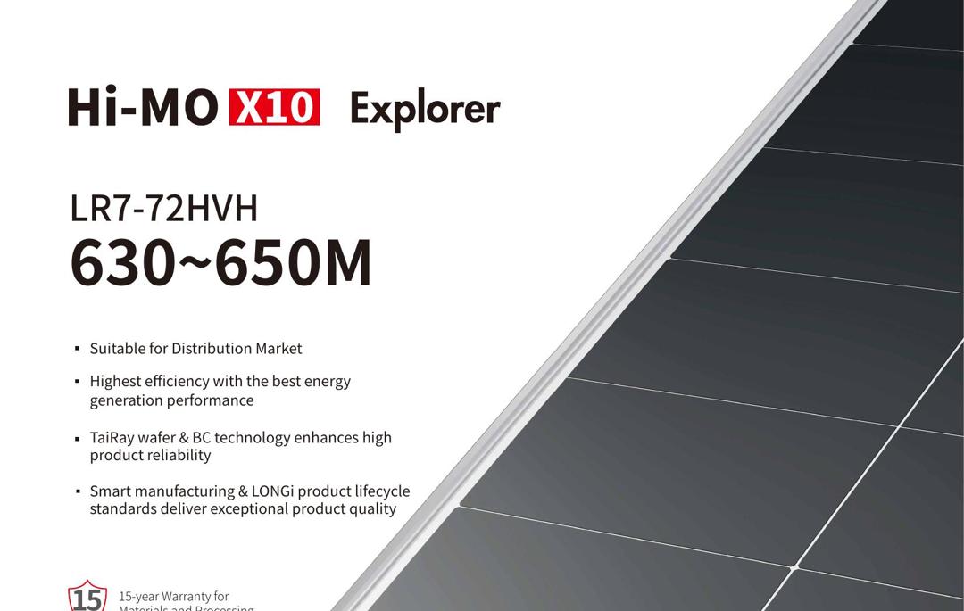 Hi-MO X10 Explorer LR7-72HVH 630-650W